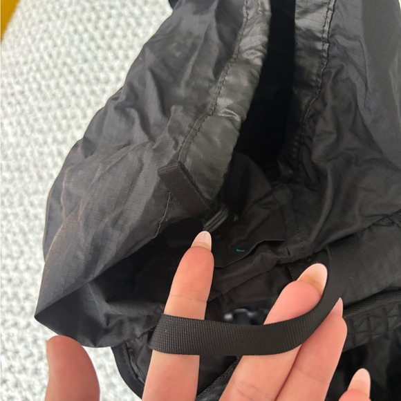 Black Drawstring Backpack - Picture 5 of 16